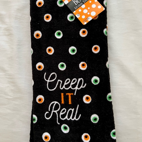 Halloween eyeballs kitchen towels - Picture 2 of 2